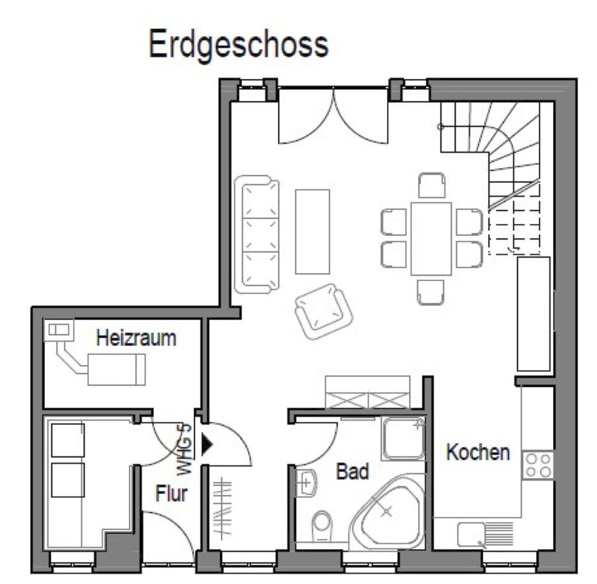Deichhof Whg 5 Apartment Dunsum Exterior photo